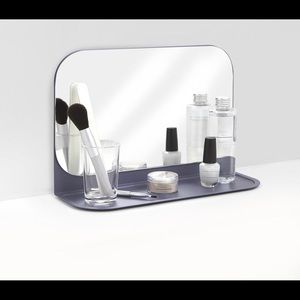 Mirror shelf  makeup home decor new never used